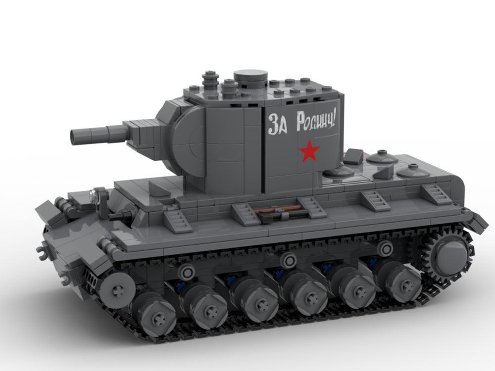 Lego KV-2 heavy assault tank