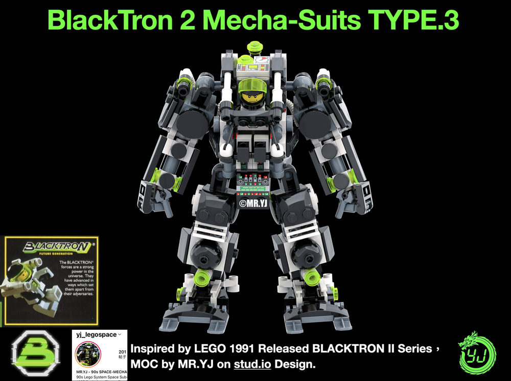 Lego BLACKTRON2 Mech-Suit TYPE.3