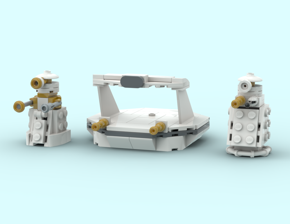 Lego Imperial Dalek Hoverbout