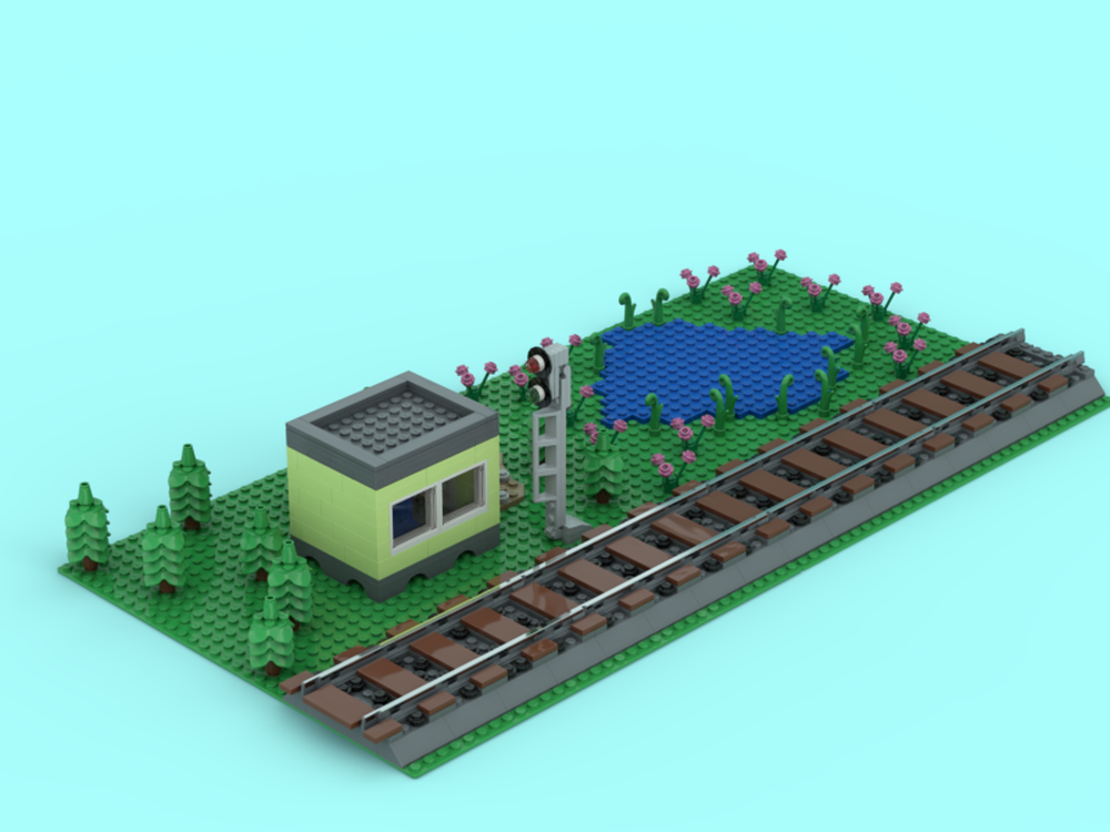 Lego 2 Train tracks