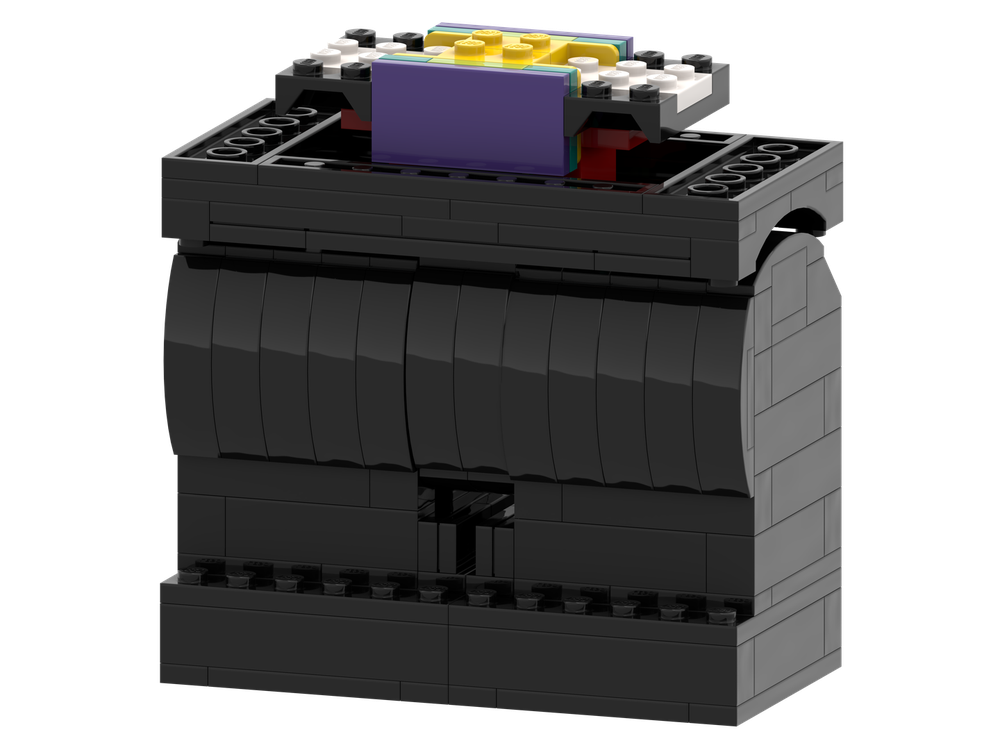 Lego Up-Scaled LEGO Minifigure Legs - Medium - Black