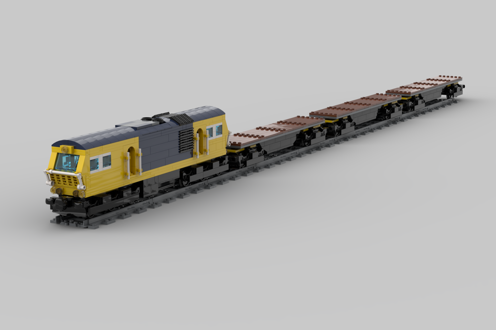 Lego BR class 66 train attempt