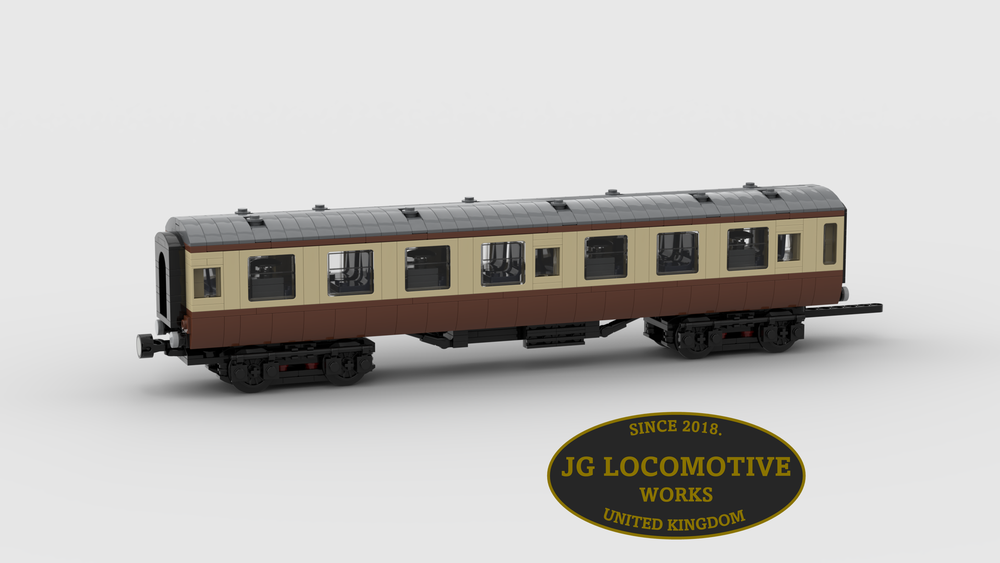 Lego British Rail Mk1 Open Coach (7W)
