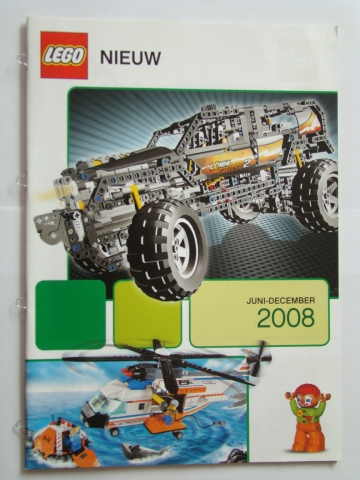 Lego 2008 Dealer Large NL Novelties June - December (453.3268-NL)