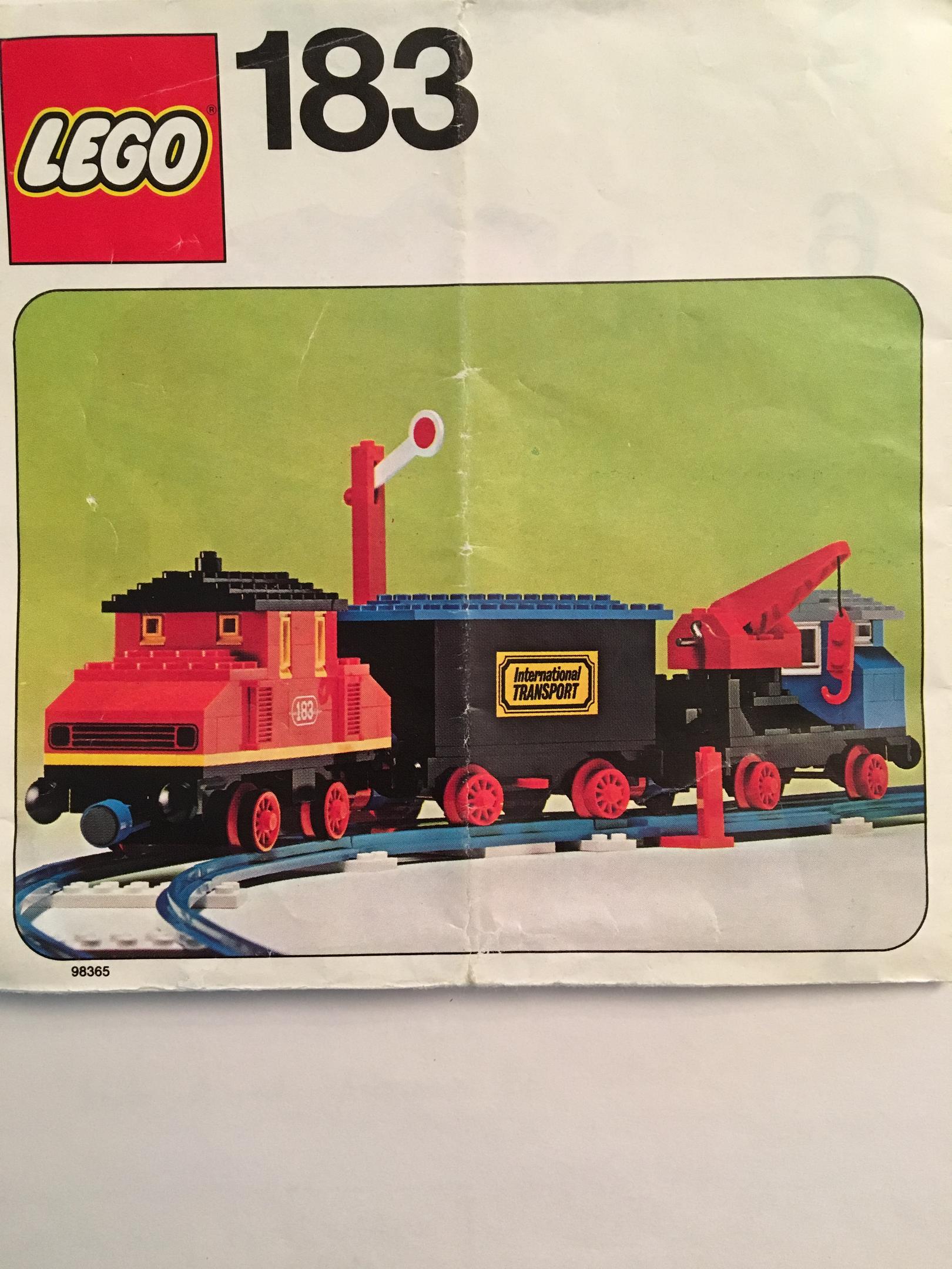 Lego Complete Train Set with Motor and Signal