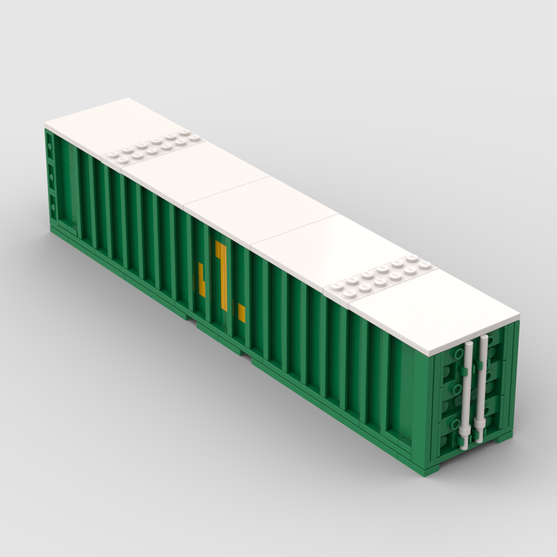 Lego 45 Foot Waste Disposal Containter