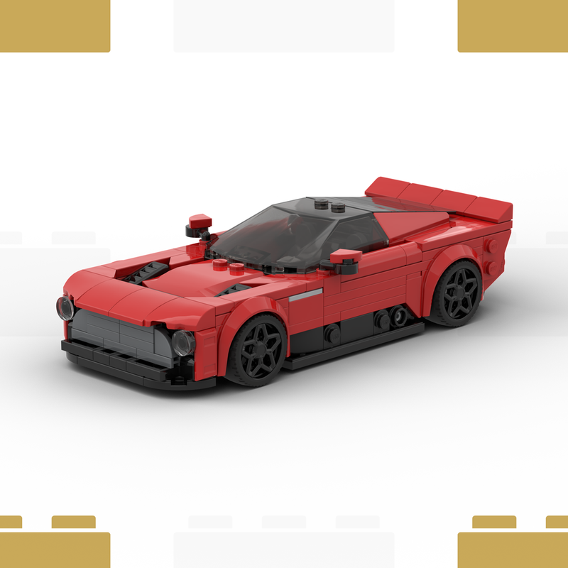 Lego Aston Martin Victor Red