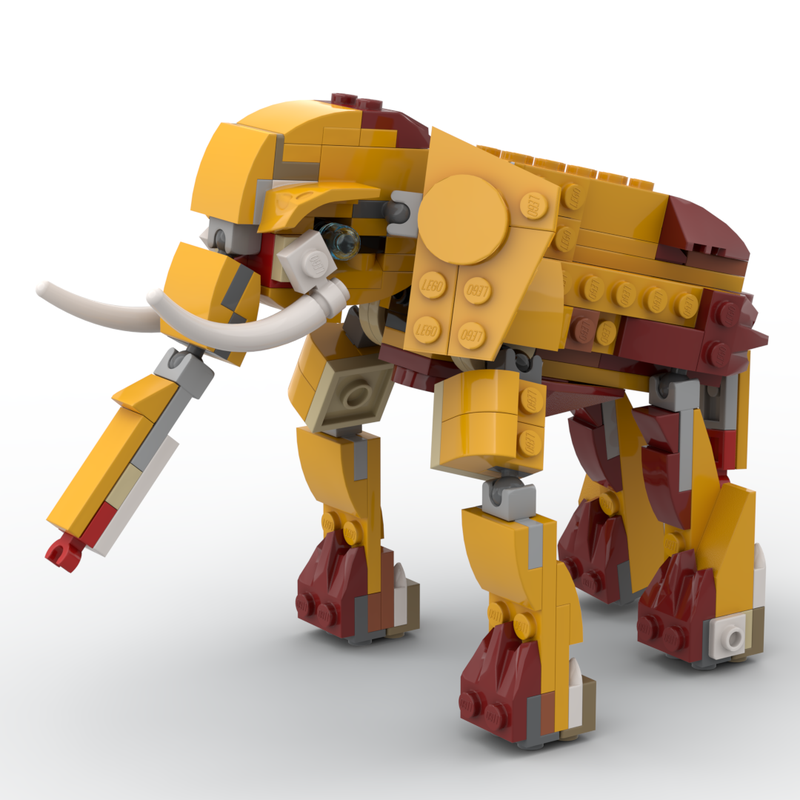 Lego Yellow Elephant