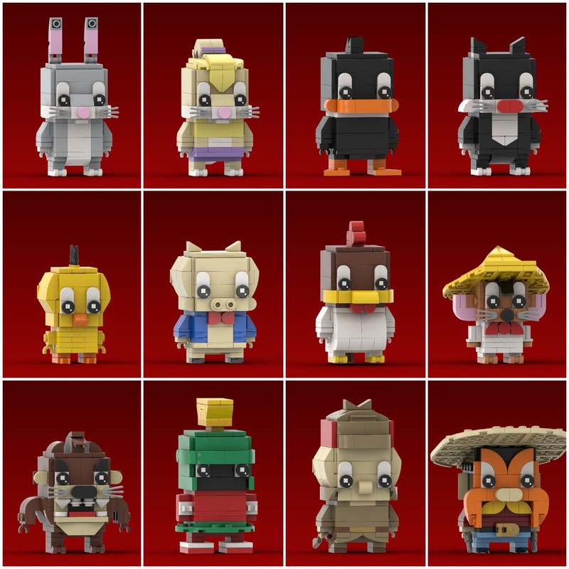 Lego Looney Tunes Brickheadz Collection
