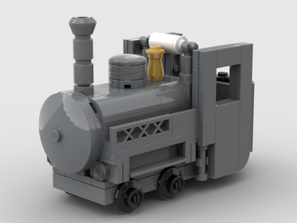 Lego locomotive Emma from "Jim Knopf"