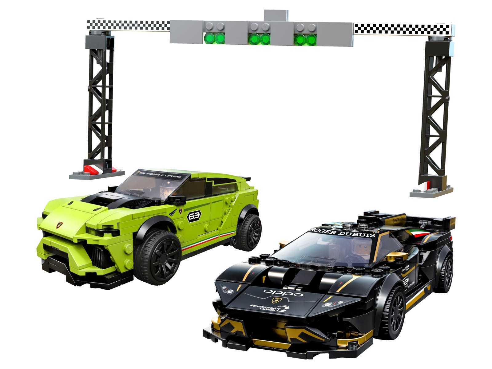 Lego Lamborghini Urus ST-X & Lamborghini Huracán Super Trofeo EVO