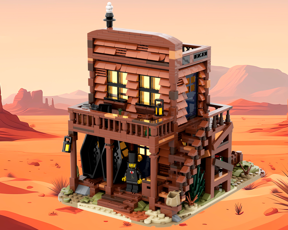 Lego Undertaker`s House & Graveyard (Western Series #5)