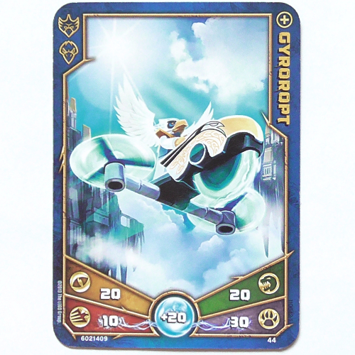 Lego Trading Card, Legends of Chima Deck #1: 44 [Gyroropt]
