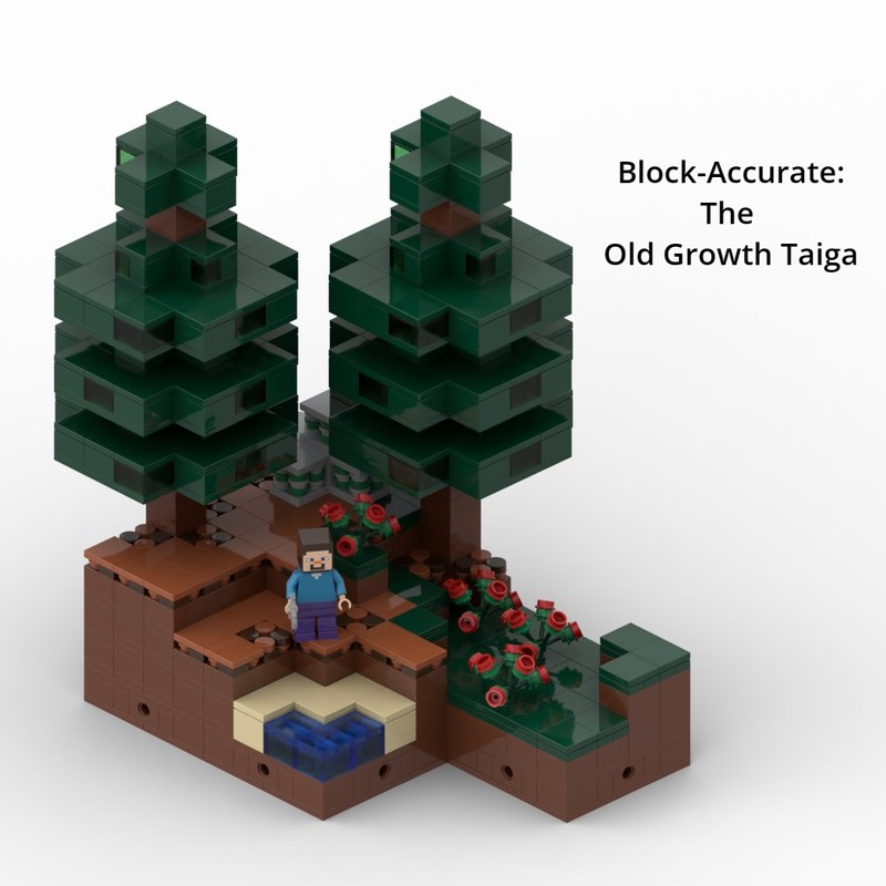 Lego Block Accurate: The Old Growth Taiga