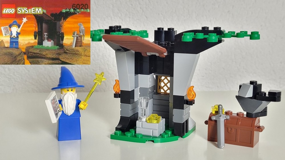 Lego 6020 Magic Shop rebuilt from 40601