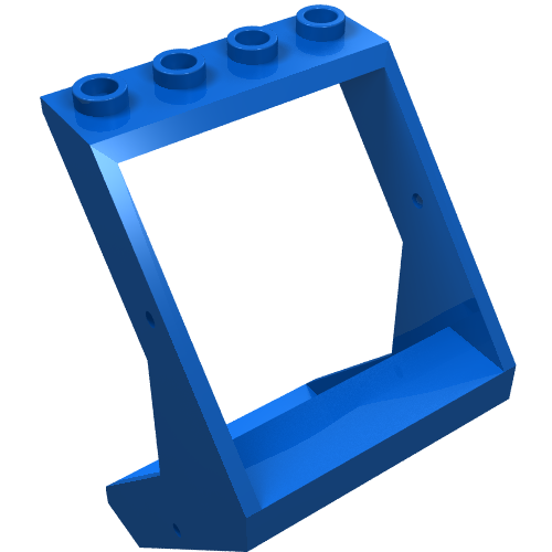 Lego Window 4 x 4 x 6 Outward Sloping