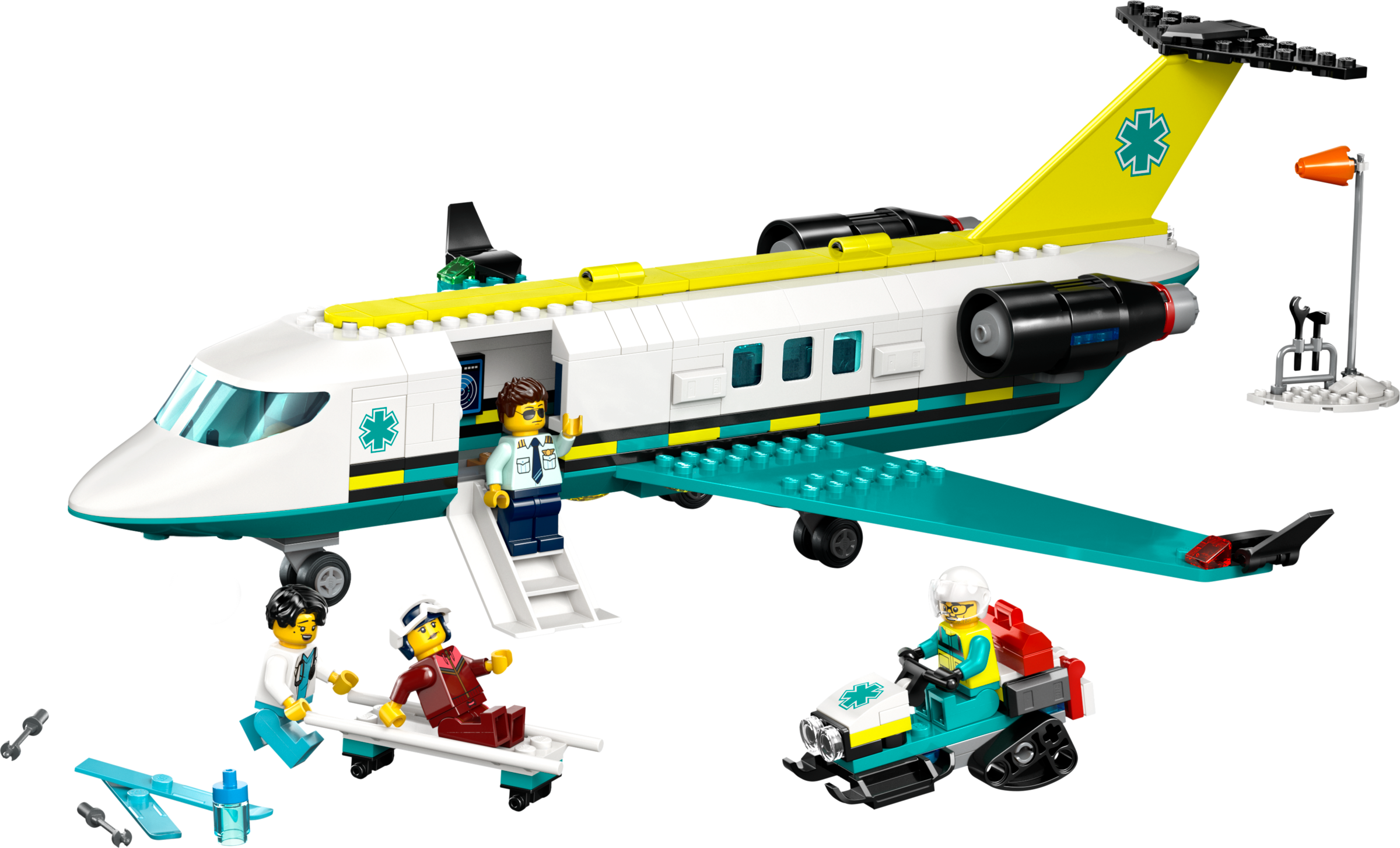Lego Emergency Air Ambulance Airplane