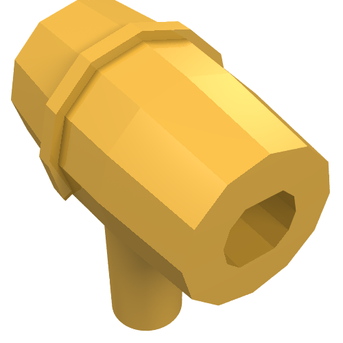 Lego Equipment Hair Dryer [Hair Accessory] / Bright Light Orange