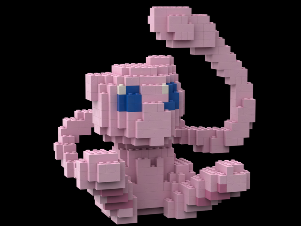 Lego Pokemon Mew statue