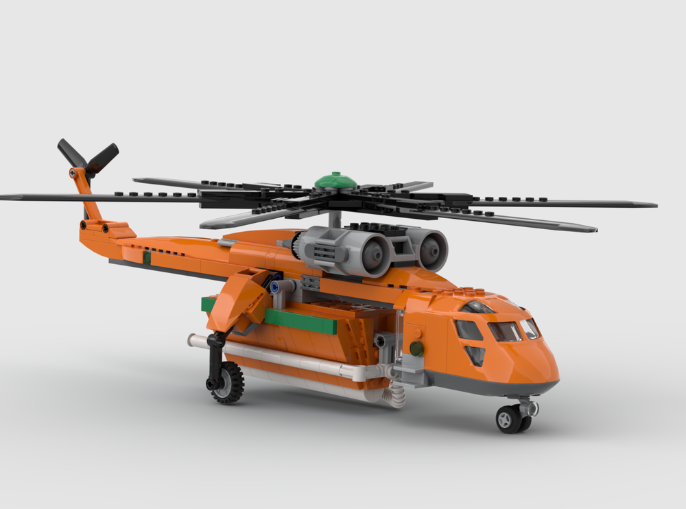 Lego Sikorsky S-64 Skycrane: 'Elvis'