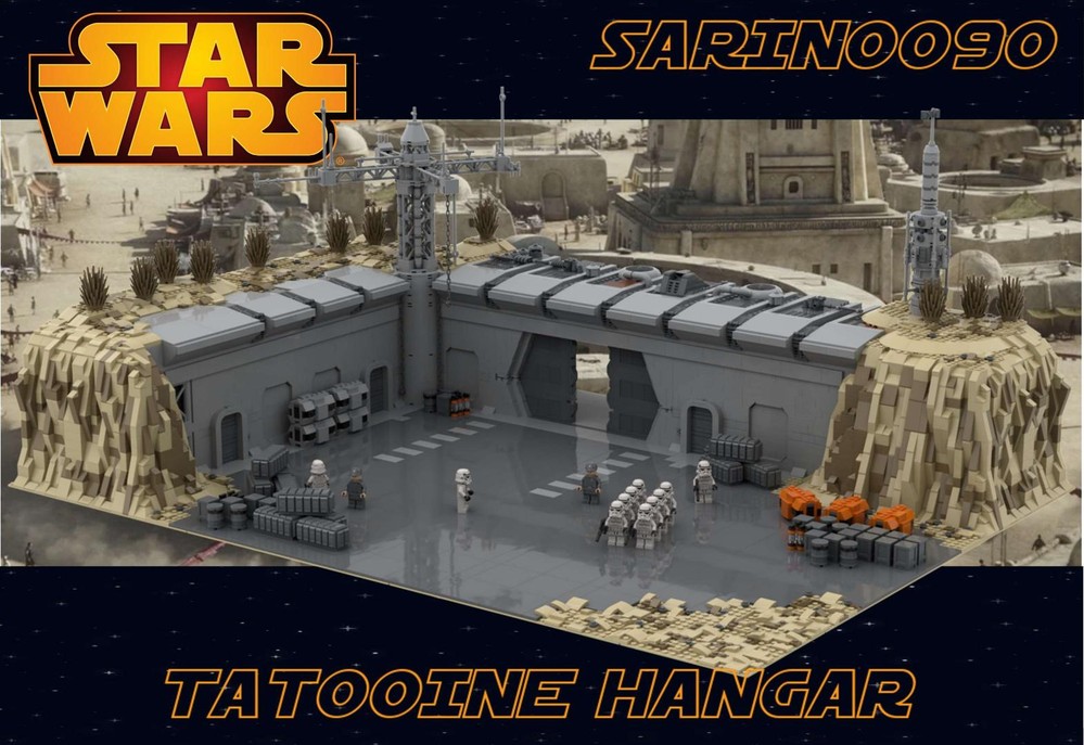 Lego SW - Tatooine Hangar