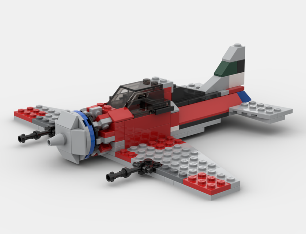Lego lil zoomer fighter plane