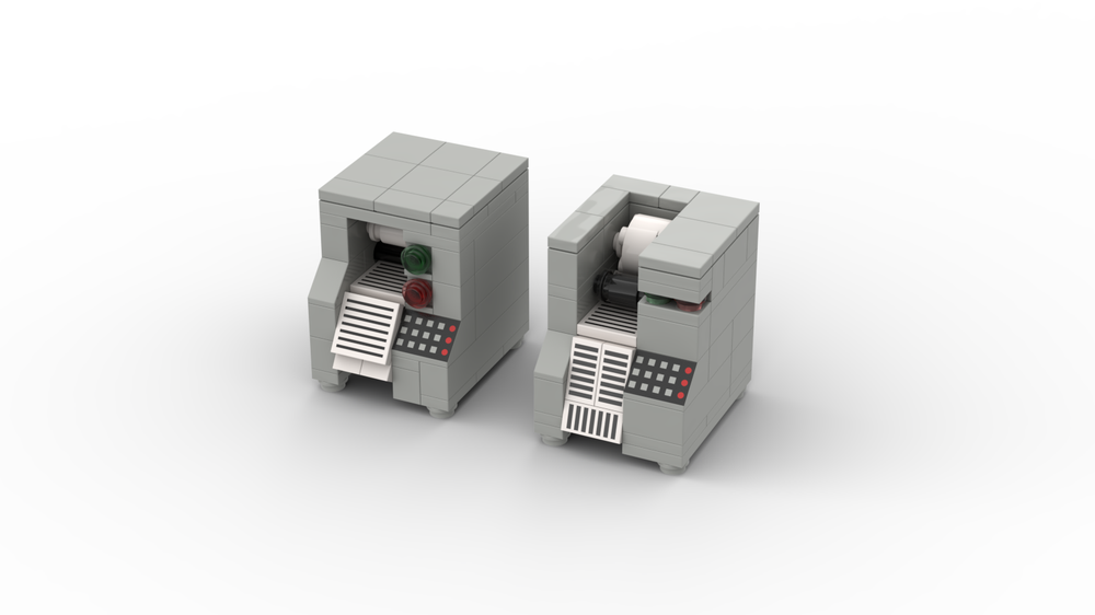 Lego PCS302 Matrix Printer 1&2 Classic Space