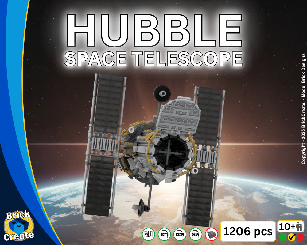 Lego Hubble Space Telescope (Small)