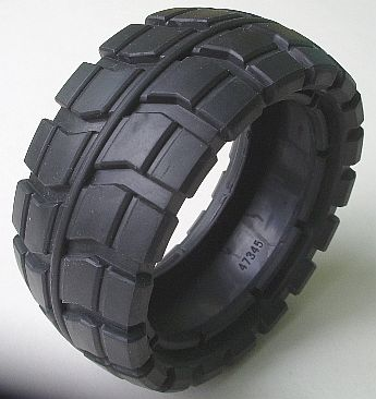 Lego Tire 94 x 40 Balloon Offset Tread / Black