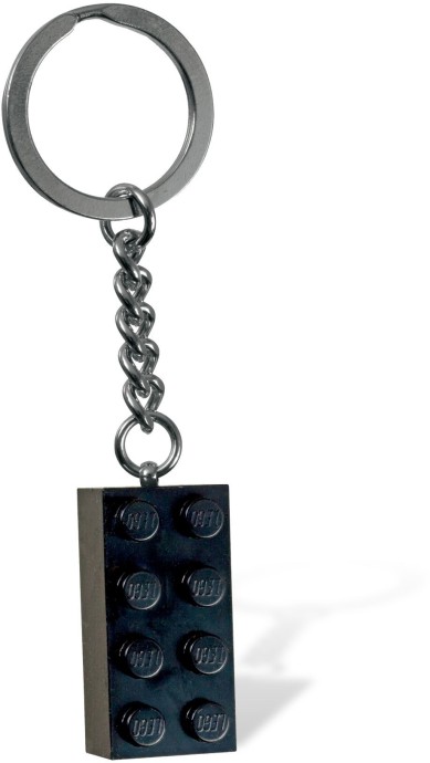 Lego Black Brick Key Chain