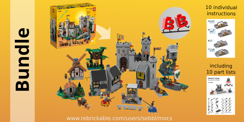 Lego 10305: Complete Castle World