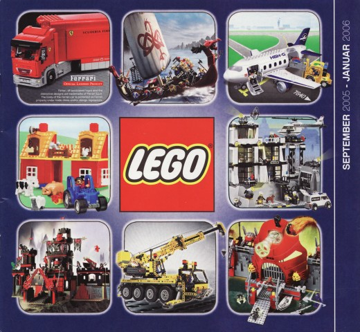 Lego 2005 Large Danish September - January (428.9978-DK)