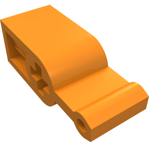 Lego Technic Changeover Catch - + opening / Orange