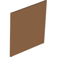Lego Glass for Frame 1 x 6 x 6 / Medium Nougat