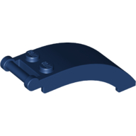Lego Windscreen 6 x 2 x 2 with Handle / Dark Blue