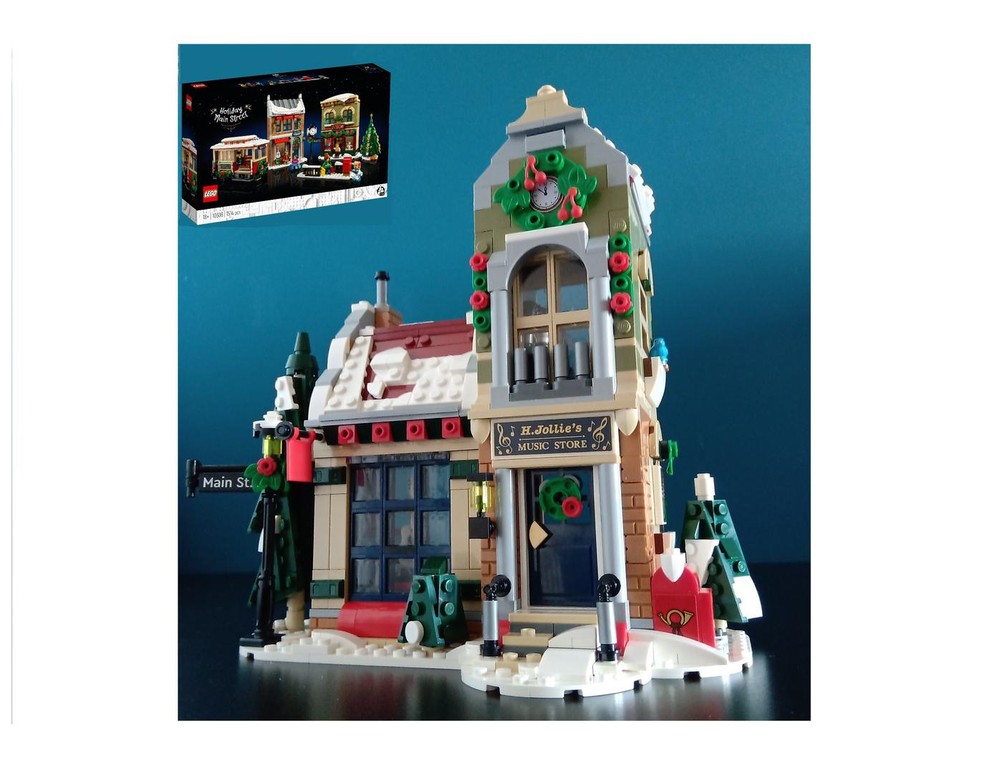 Lego Winter Village Music Store