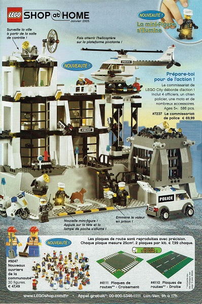 Lego 2005 Insert - World Club Magazine French - January