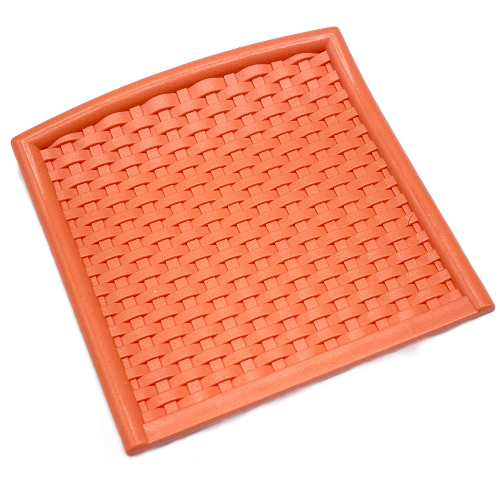 Lego Scala, Chair, Back, Wicker Design / Salmon