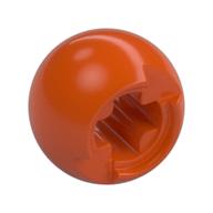 Lego Technic Ball Joint with Through Axle Hole / Reddish Orange