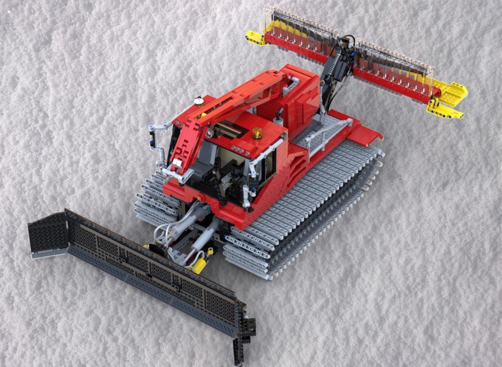 Lego Pistenbully full bandle (with winch)