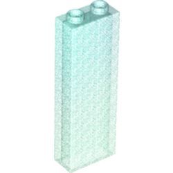 Lego Brick 1 x 2 x 5 / Opal Trans-Light Blue