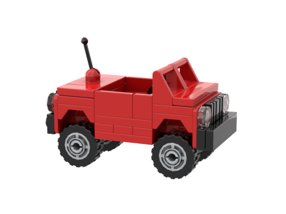 Lego *Updated* Hill climber mk1