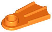 Lego Minifigure Footgear Flipper / Orange