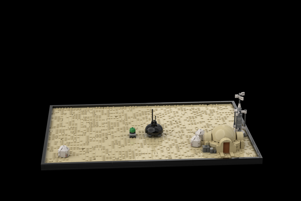 Lego Sandcrawler Display