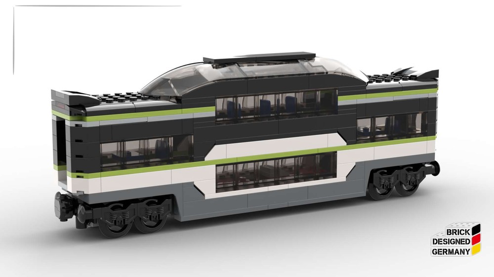 Lego Dome Car for Passenger Train 60337