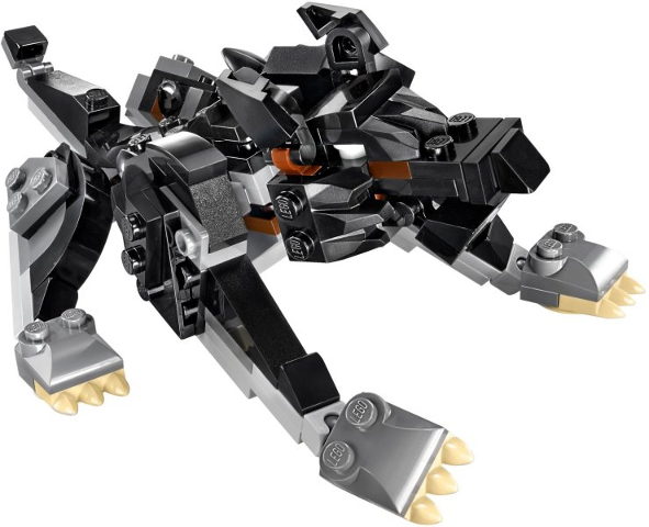 Lego Fenris Wolf - Set 76084 - Brick Built