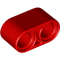 Lego Technic Beam 1 x 2 Thick / Red