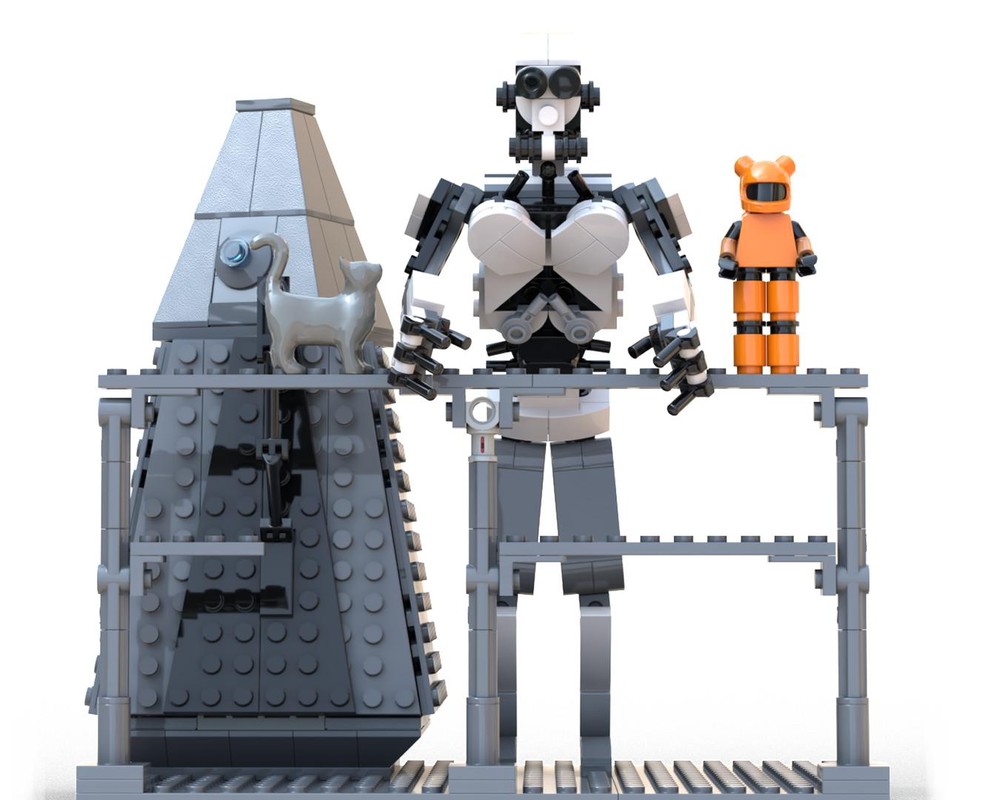 Lego Three Robots - Love Death & Robots