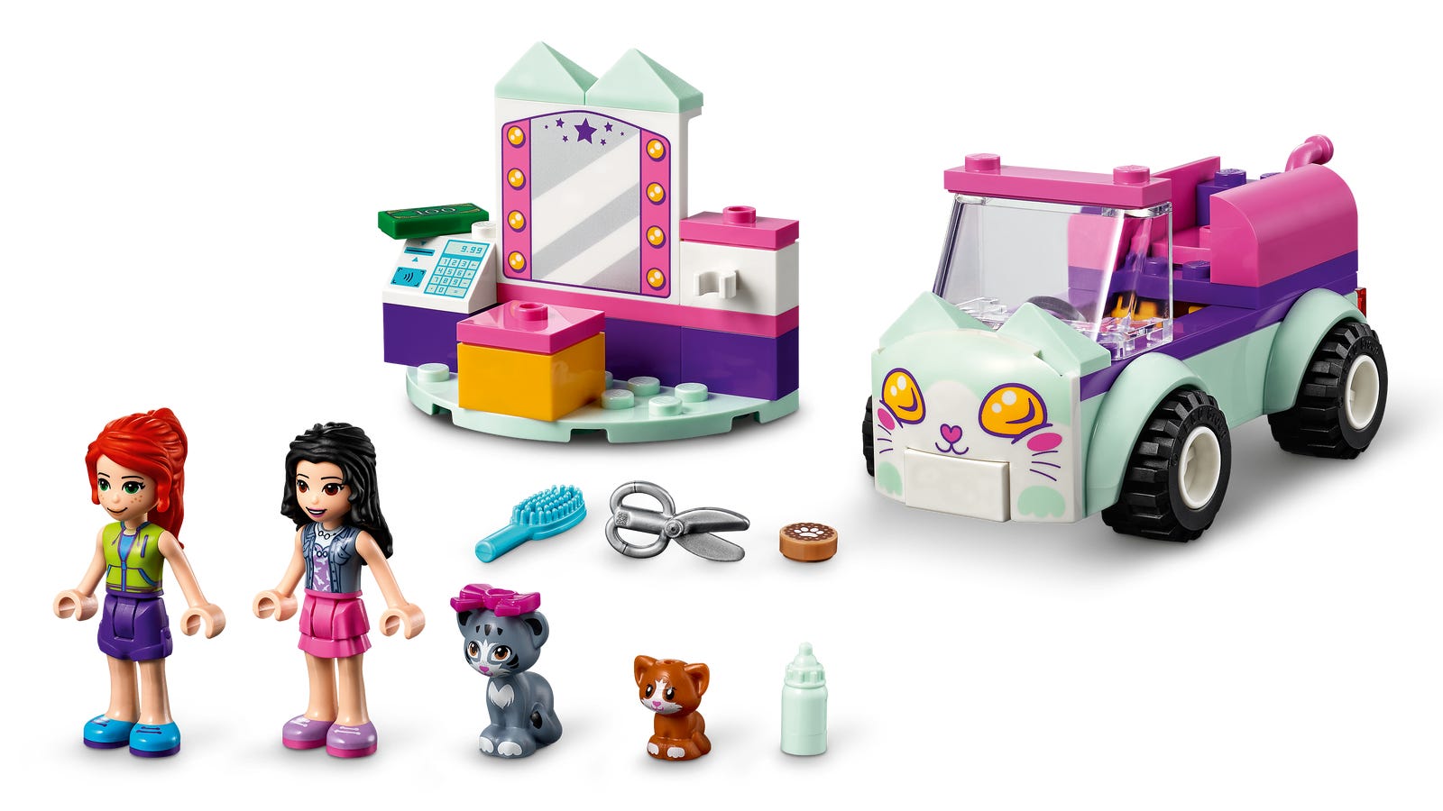 Lego Cat Grooming Car