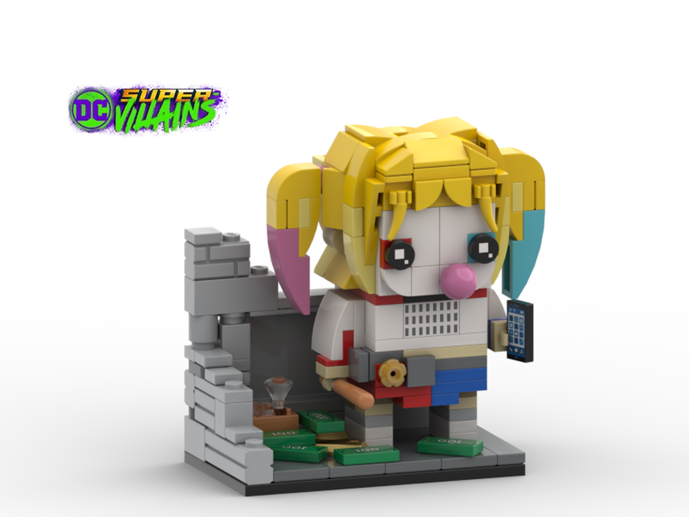 Lego DC Super Villains - Harley Q - Brickheadz